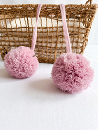 Awwlie's Twin Pompom - Pink