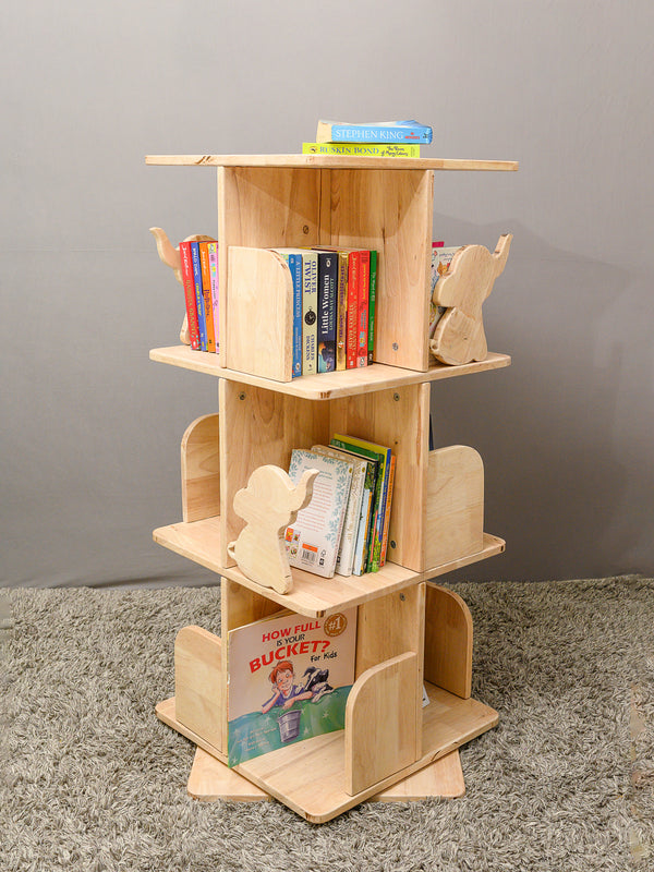 Awwlie's Rotating Book shelf